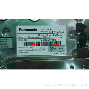 SMT Feeder Panasonic CM402 CM602 KXFW1KS6A00 12mm 16mm With sensor Electric feeder